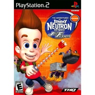 PS2  Nickelodeon Jimmy Neutron - Boy Genius - Jet Fusion (DVD GAME)