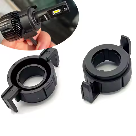 H7 LED Adapters Holder For Peugeot 2008 3008 508 Citroen C5 DS5 DS6 Ford Mondeo Headlight Lamp Base