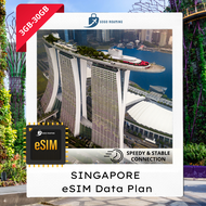 【eSIM】Singapore eSim (3GB - 30GB) Unlimited Data Travel eSIM Plan | GOGO ROAMING Singapore Travel eS