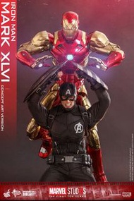 售 全新 HOT TOYS MMS489D25 HT 1/6 Iron Man Mark XLVI MK46  (Concept Art Version) DIECAST 鋼鐵人 馬克46 (概念藝術