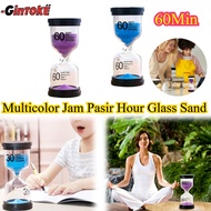 Hourglass Sand Clock 60 Minutes Multicolor/ Hourglass Sand Clock 60 Minute/ For Display Macaron Colo