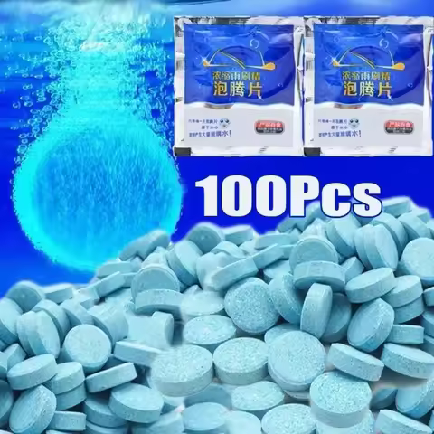 Glass Water Effervescent Film Wiper Solid Concentrate Four Seasons Universal Strong Anti-freeze Wipe