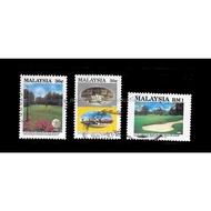 1993 Malaysia Centenary of Royal Selangor Golf Club Set of 3pcs Stamps Used Fine