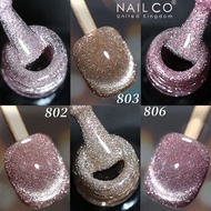 NailCo Diamond Glitter Cat Eye Gel Soak Off SemiPermanent Varnish UV/LED Nail Shiny Effect Polish Magnetic Manicure Nail Art Gel