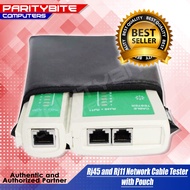Rj45 and Rj11 Network Cable Tester with Pouch (Lan Tester)