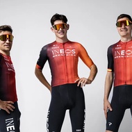 Powerband INEOS GRENADIER Cycling Kits Men's Short Sleeve Cycling Jersey Summer Breathable Bicycle C