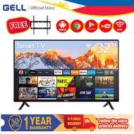 GELL smart tv 32 inches on sale &amp; 32inch led tv android tv 32 inch (Free Bracket)