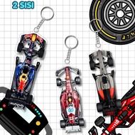 GANTUNGAN F1 Car Formula One 2026 Keychain | Keychain F1 Car 2026 Acrylic 2 Sides