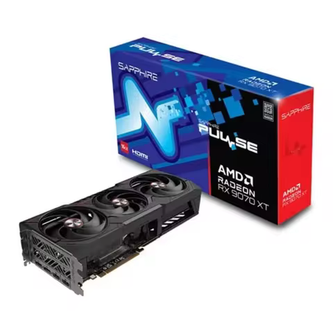 Discount Sales Sapphires Pulse Radeons RX 9070 XT Gaming 16GB GDDR6 PCI-Express Graphics Card