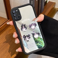 HP Casing OPPO A52 OPPO A72 OPPO A92 Case Casing Sweet Love Pattern HP Casing Mirror Casing Silicone