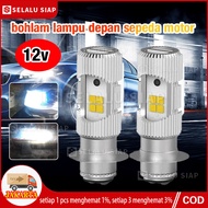 Lampu Led Motor Super Terang H6 M5 T19 Bohlam Lampu Depan Sepeda Motor LED Canbus 12V Bohlam Lampu L