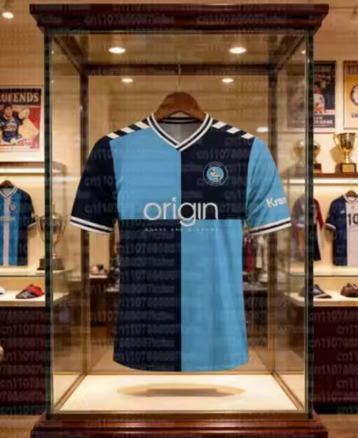 Soccer Jersey Wycombe Wanderers Home Kit 3D Print Adult Kids Athleisure T-Shirt FamilyMatching Summe