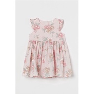 (Auth) HM JP rose dress size 6-9M to 2-3Y