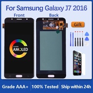 Amoled Lcd For Samsung Galaxy J7 2016 J710 Lcd Display And Touch Screen Digitizer Assembly Sm-j710f 