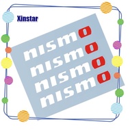 4pcs/ nismo car rim decoration sticker for Nissan Tiida Sunny QASHQAI MARCH LIVINA TEANA X-TRAI