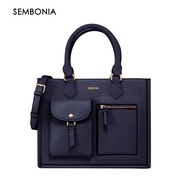 SEMBONIA Medium Classic Multi-Pockets Satchel Bag - 0603812-008S