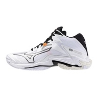 [Mizuno] Volleyball Shoes Wave Lightning Z8 MID Club Indoor Wide Lightweight Indoor Mid-cut White/Bl