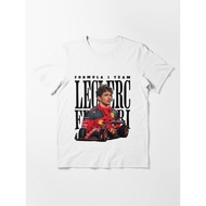 Charles Leclerc Ferrari Essential T-Shirt White T-Shirt