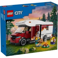 LEGO 60454 City Holiday Adventure Camper Van Building Toy Set (385 Pieces)