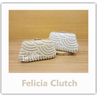 LOVELLA • Felicia CLUTCH - Party Bag - Party Clutch - Elegant Imported Party Bag - Women's Party Bag