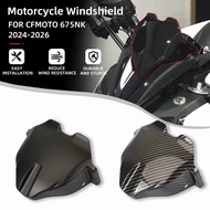 For CFMOTO 675NK 675 NK Motorcycle Accessories Front Windscreen Windshield Wind Deflector Fairing Sc