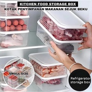 Freezer Storage Box Fridge Food Kitchen Refrigerator Fridge Organize ontainer Transparent
