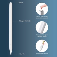 ปากกาipad Active ปากกา Stylus สำหรับ iPad Pro 11 12.9 Air 4 2021-2018สำหรับ Apple ดินสอ2 1 Apple ปากกาดินสอ iPad Capacitive วาดดินสอ ปากกาipad White One