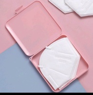 Mask Case / Tempat Masker KN95 / Tempat Masker Plastik / Kotak Masker / Tempat Masker 1pc warna rand