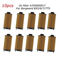 10PCS Car Oil Filter Fit For Borgward BX5 BX6 BX7 BX7 TS 2017 2018 2019 2020 2021 A700000017 B000166