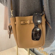 Tory Burch Mini Romy提拉米蘇色小型水桶包