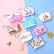 San-X Sumikko Gurashi Cute Cartoon  PC Coin Pouch Purse Wired Earphone Storage Bag