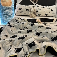 Selimut Musim Panas Boleh Dibasuh Mesin OBI5 Selimut Kucing Selimut Air Conditioner Selimut Tidur Te