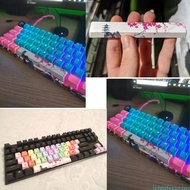 jenniferag.my SpaceBar Keycap PBT Five Side Dye-Subbed 6 25U Cherry Profile Keyboard gk61 gk6