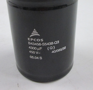 B43456-S5438-Q3 New Imported EPCOS Electrolytic Capacitor 450 V430uf Frequency Converter