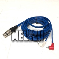 Audio Cable 1 XLR Female To 2 RCA Male 5 Meters