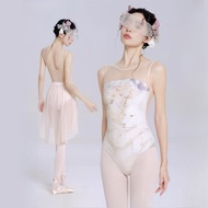 [Myth Series] Ballet Myth Printed Sleeveless Vest Dance Suit