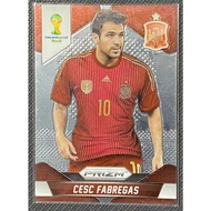 Panini Soccer Card 2014 World Cup Prizm Cesc Fabregas Spain #176