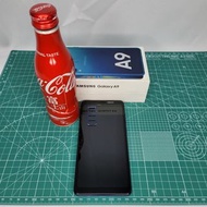 SAMSUNG Galaxy A9 (4G, 6GB RAM + 128GB RAM 真3卡槽4鏡頭罕有手機) (香港行貨已過保)(自出娘胎便以前後強化玻璃保護貼保護+屏幕RGB無死點，參考實物相片)