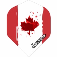 Designa Canada Flights [Standard] • 75 Microns • Dart Flights • SGDARTS