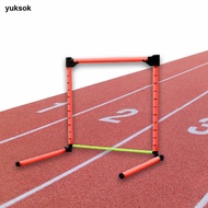 yuksok Agility Training Hurdles Speed Agility Training Equipment Exercise Jumping Bar Set Adjustable