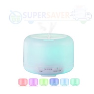 Aroma Peresap/ Air Lembap Humidifier / essential oil diffuser/ diffuser 500ml remote type warm/ 7 di