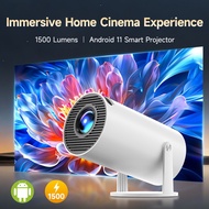LIHECS HY300 Pro Mini 4K Projector 1+8GB Android 11.0 Wireless Bluetooth Ceiling Home
