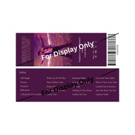 Bruno Mars Concert Design Tickets