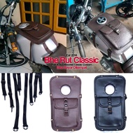 Tas Tangki Motor Classic Custom Japstyle Bratstyle Kulit Sintetis Anti Air