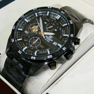 Jam Tangan Pria Casio Edifice EFR 556D - 1 A2VUDF Stainless Black Dial BlackGold New Series