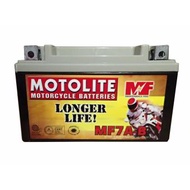 MOTOLITE Motorcycle Battery MF7A-B ( YTX7A-BS ) Maintenance Free