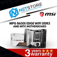 PWP MSI MPG B650I EDGE WIFI DDR5 AMD MITX MOTHERBOARD & PROCESSOR