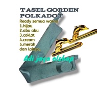 Round Motif Curtain Tie Tassel/Vitani Curtain String