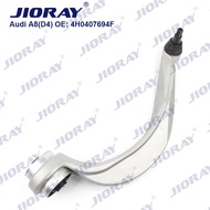 JIORAY Front Lower Right Suspension Control Arm Curve For Audi A8 D4 4H2 4H8 4HC 4HL 2009-2018