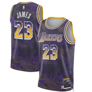 XY BS1 Los Angeles Lakers 2025 Select Series Jersey Child Adult Plus Size-LeBron James-Number 23 SB1